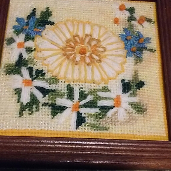 Spring Flowers Needle Work - Picture 2 of 4